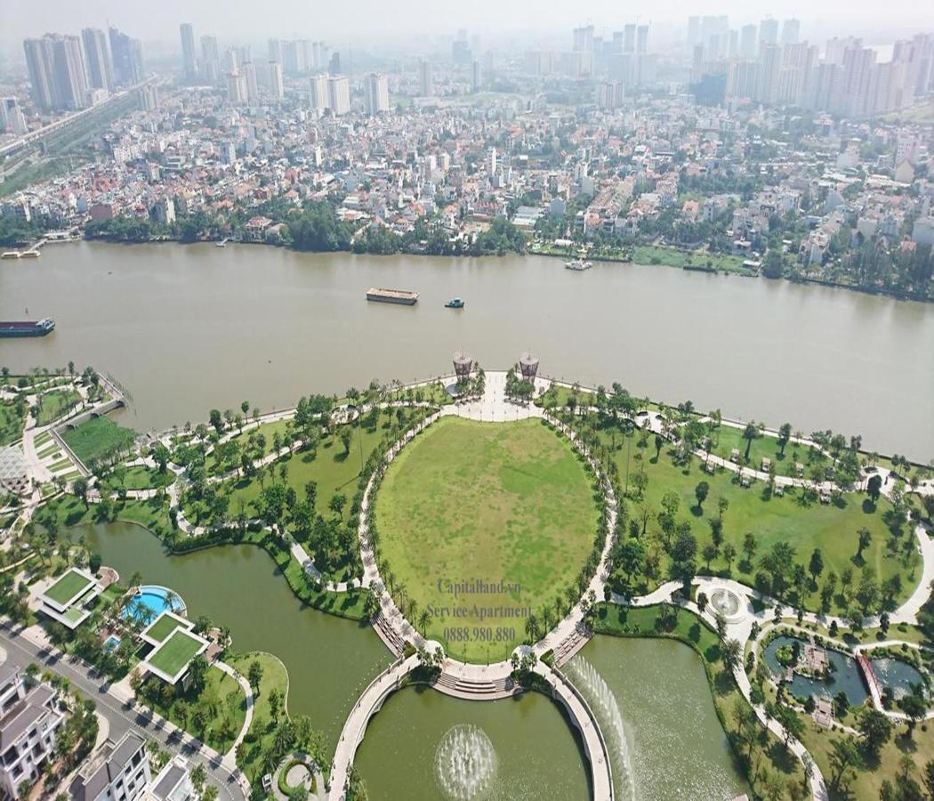 Vinhomes Central Park Apartment Landmark Can Ho Dv Ho Chi Minh-stad Buitenkant foto