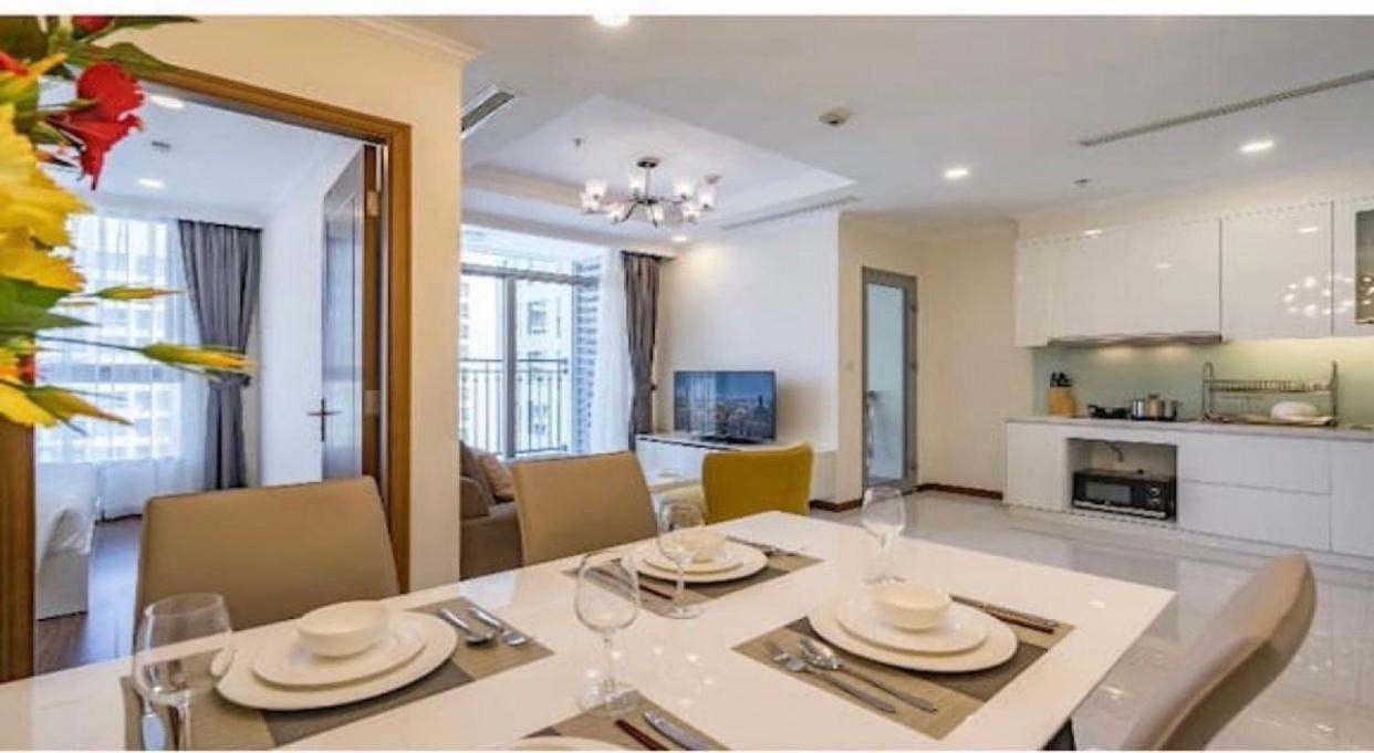 Vinhomes Central Park Apartment Landmark Can Ho Dv Ho Chi Minh-stad Buitenkant foto